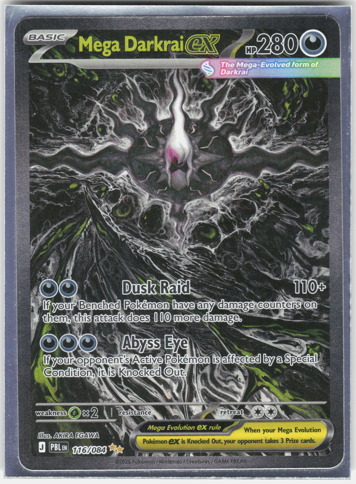 ME05: Pitch Black #116/084 Mega Darkrai ex
