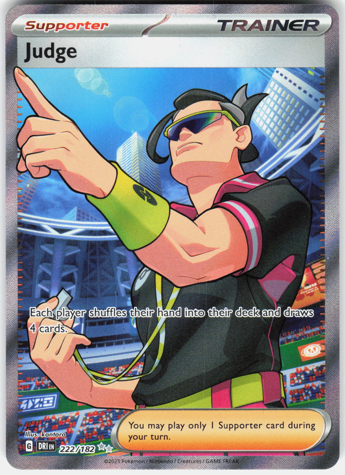 SV10: Destined Rivals #222/182 Judge