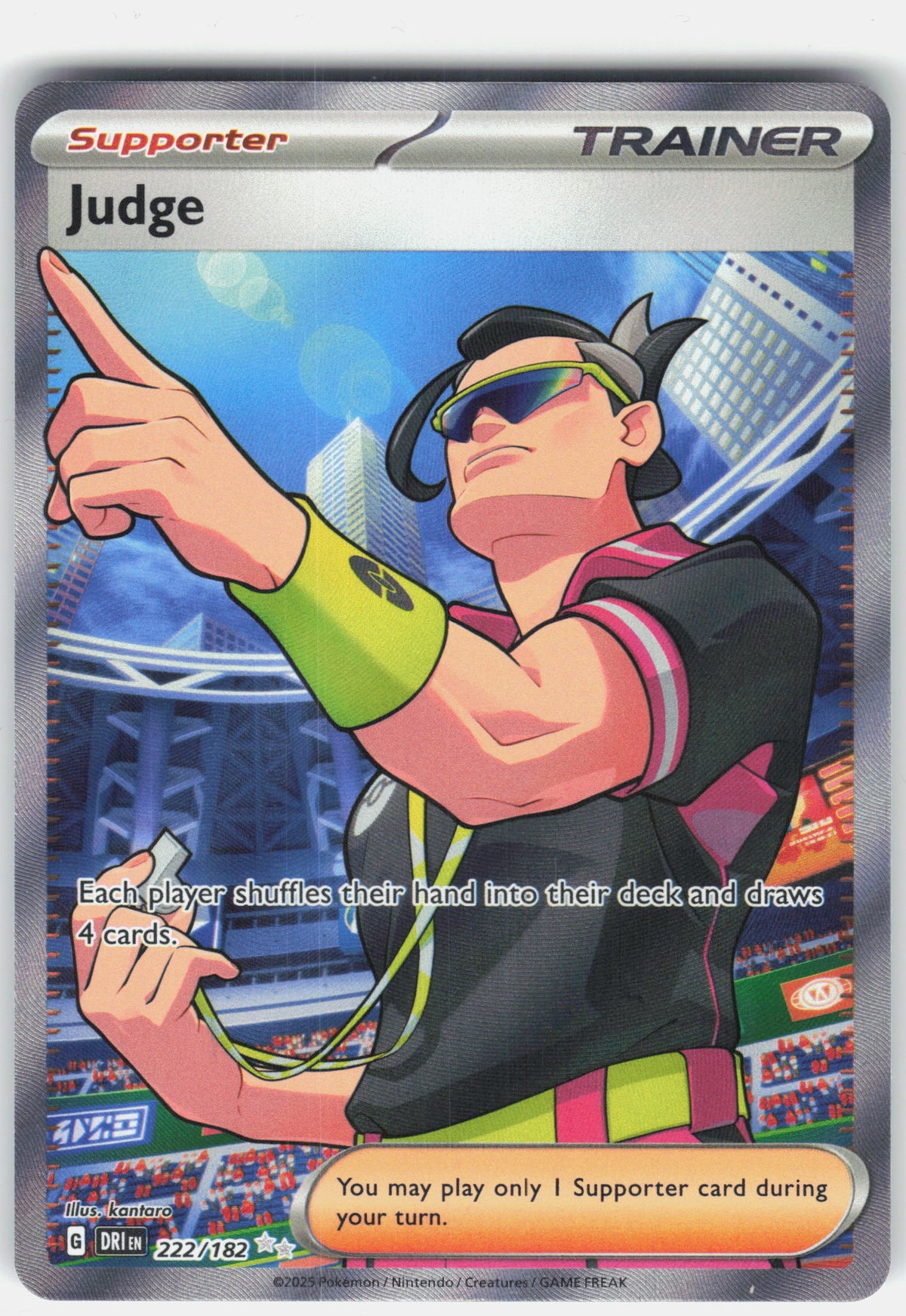 SV10: Destined Rivals #222/182 Judge