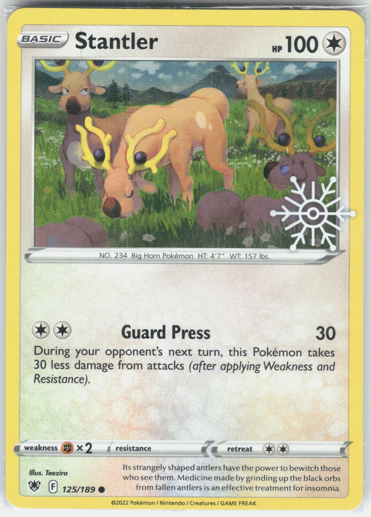 Miscellaneous Cards & Products #125/189 Stantler