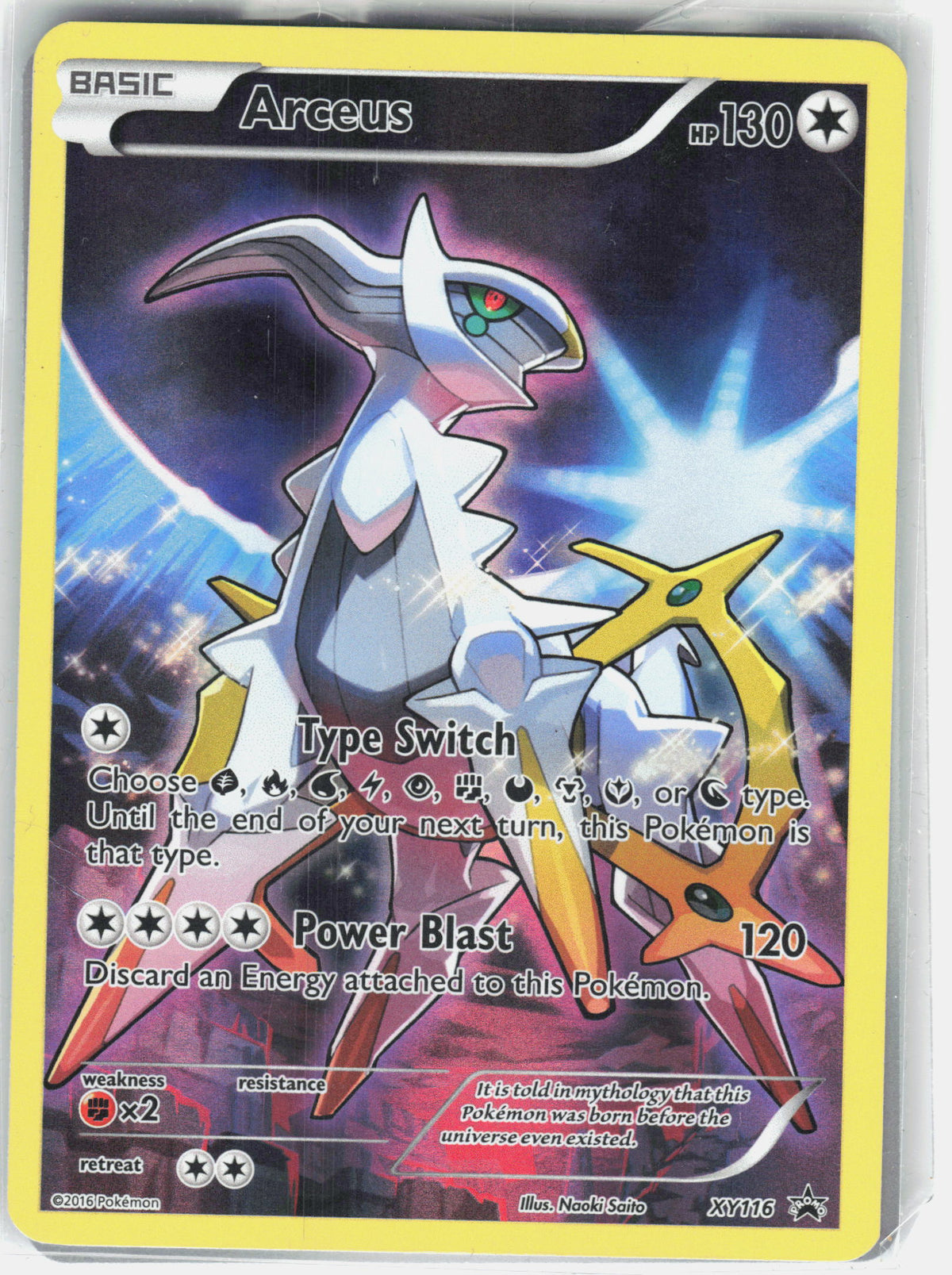 XY Promos #XY116 Arceus