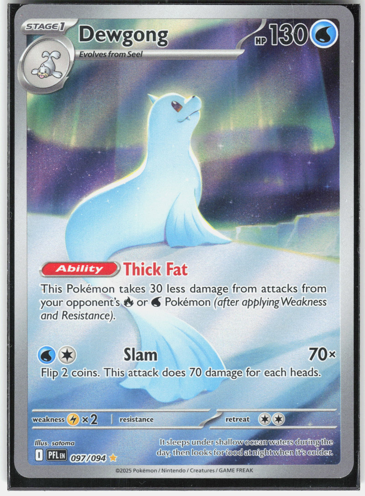ME02: Phantasmal Flames #097/094 Dewgong