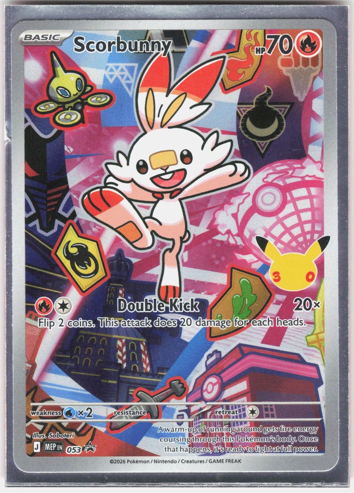 ME: Mega Evolution Promo #053 Scorbunny
