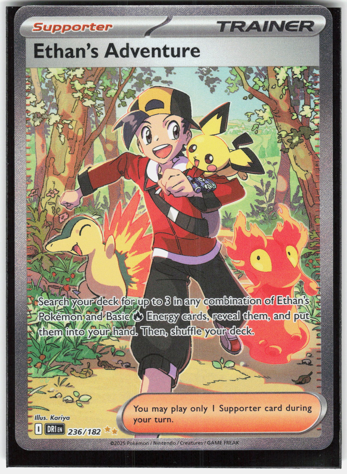 SV10: Destined Rivals #236/182 Ethan's Adventure