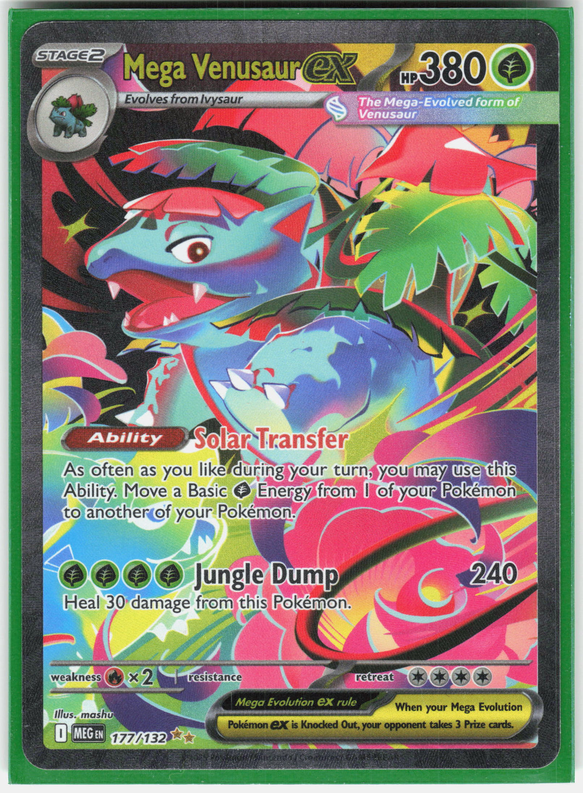 ME01: Mega Evolution #177/132 Mega Venusaur ex