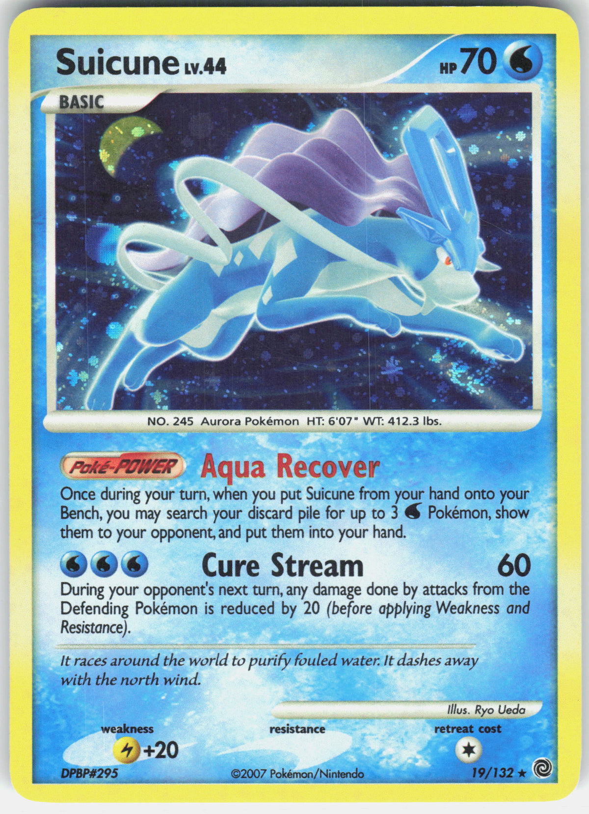 Miscellaneous Cards & Products #019/132 Suicune