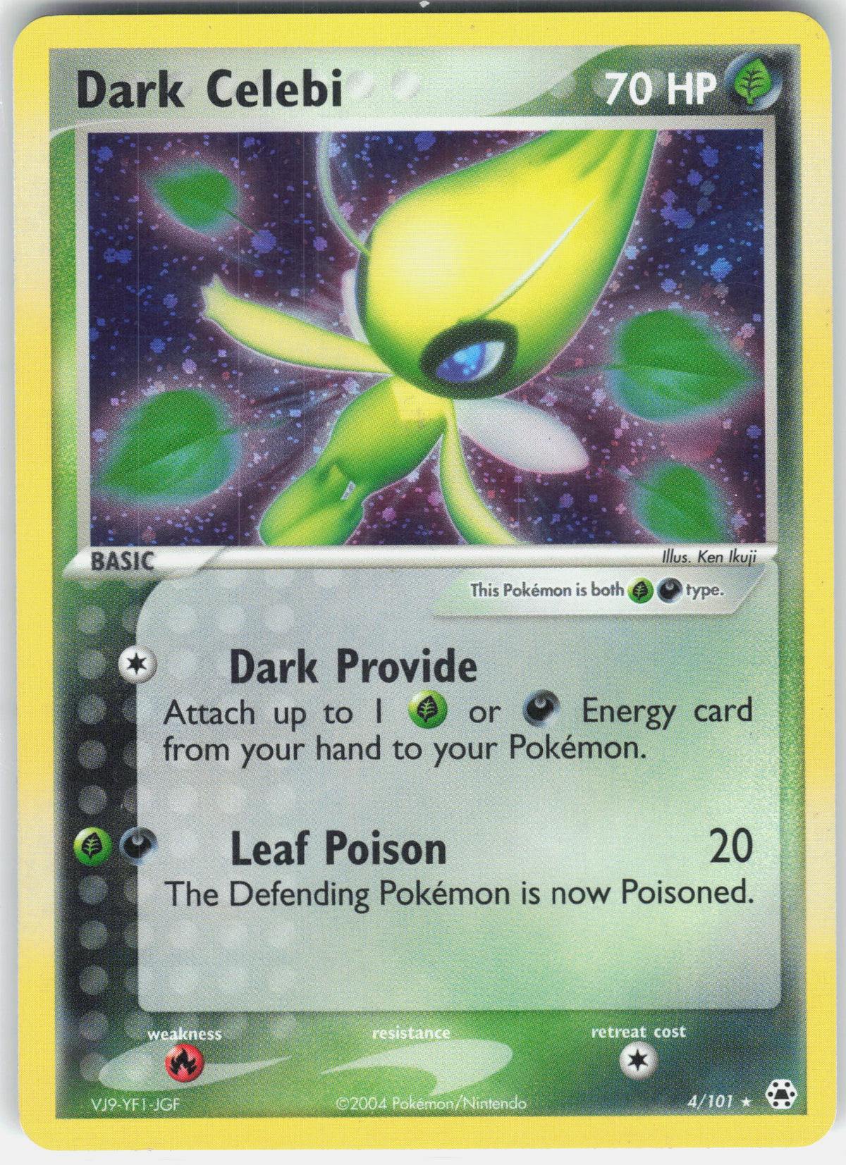 EX Hidden Legends #4/101 Dark Celebi