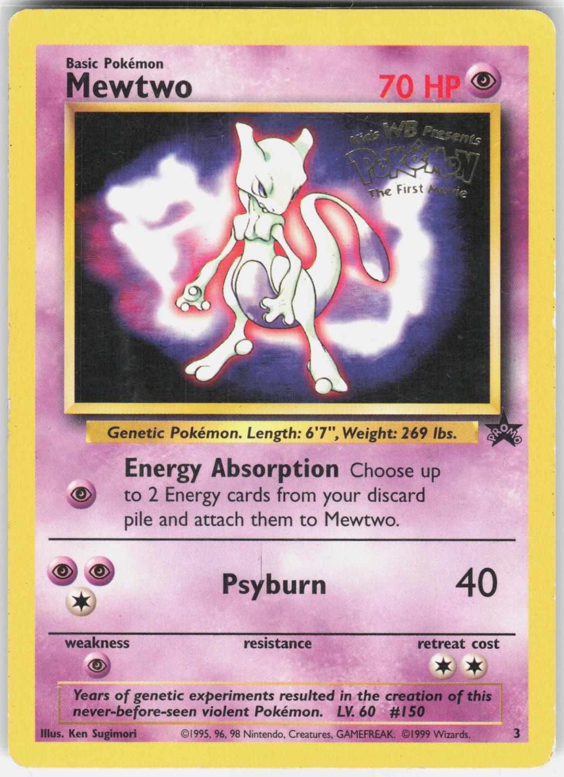 WoTC Promo #03/53 Mewtwo (Movie Promo)