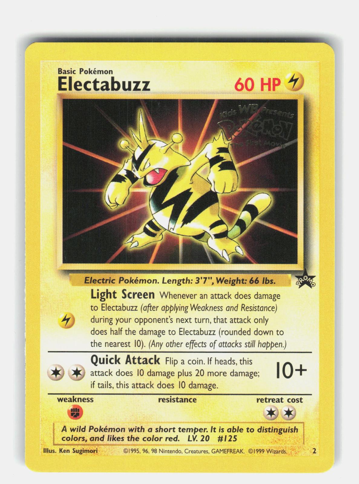 WoTC Promo #02/53 Electabuzz (Movie Promo)