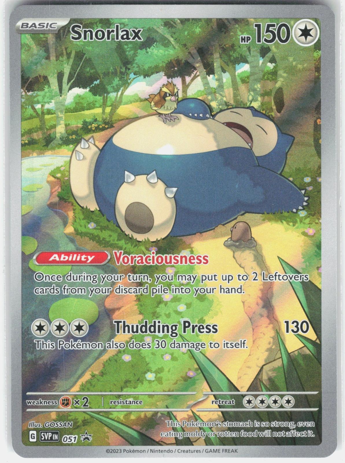 SV: Scarlet & Violet Promo Cards #051 Snorlax