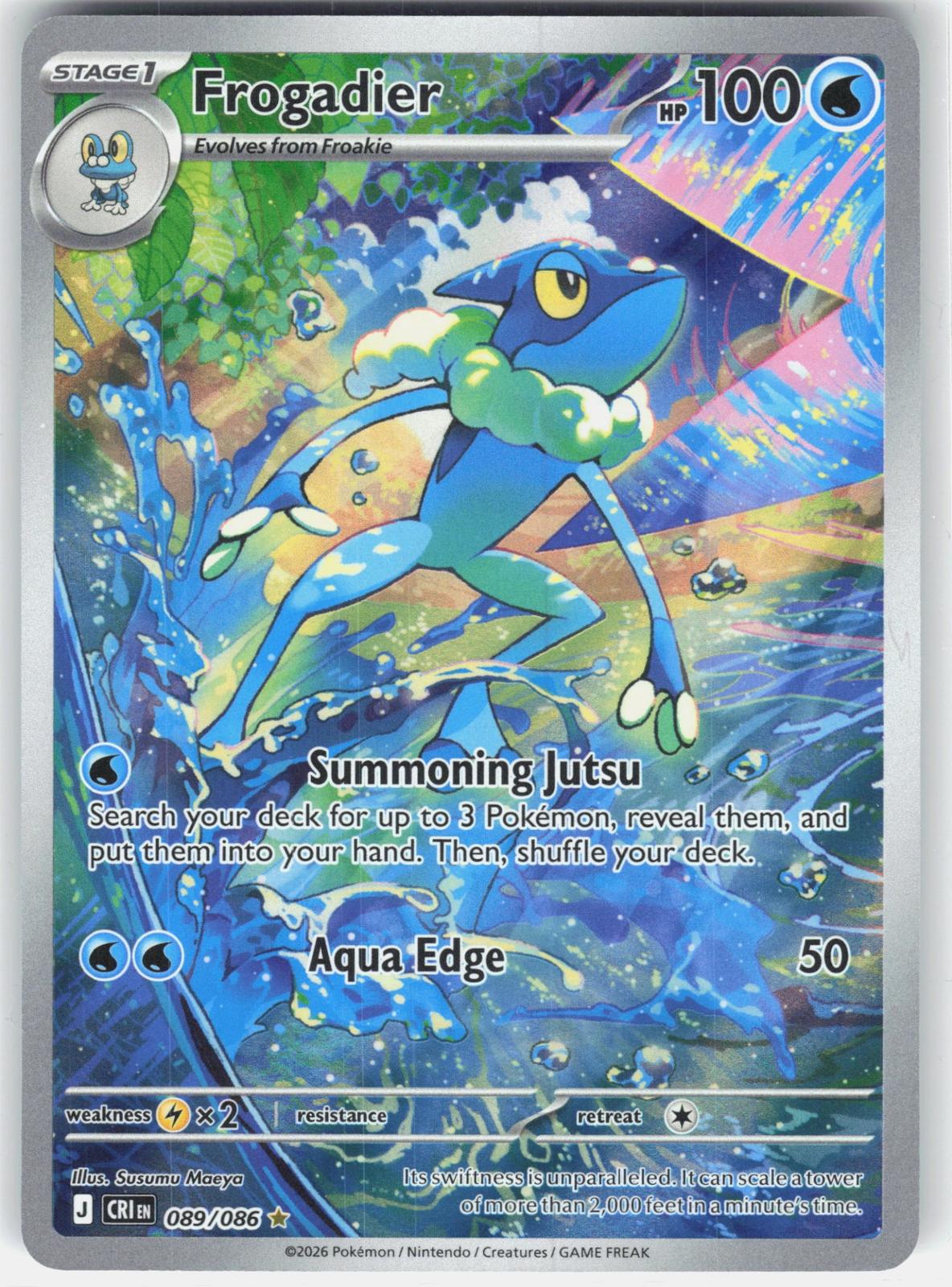 ME04: Chaos Rising #089/086 Frogadier