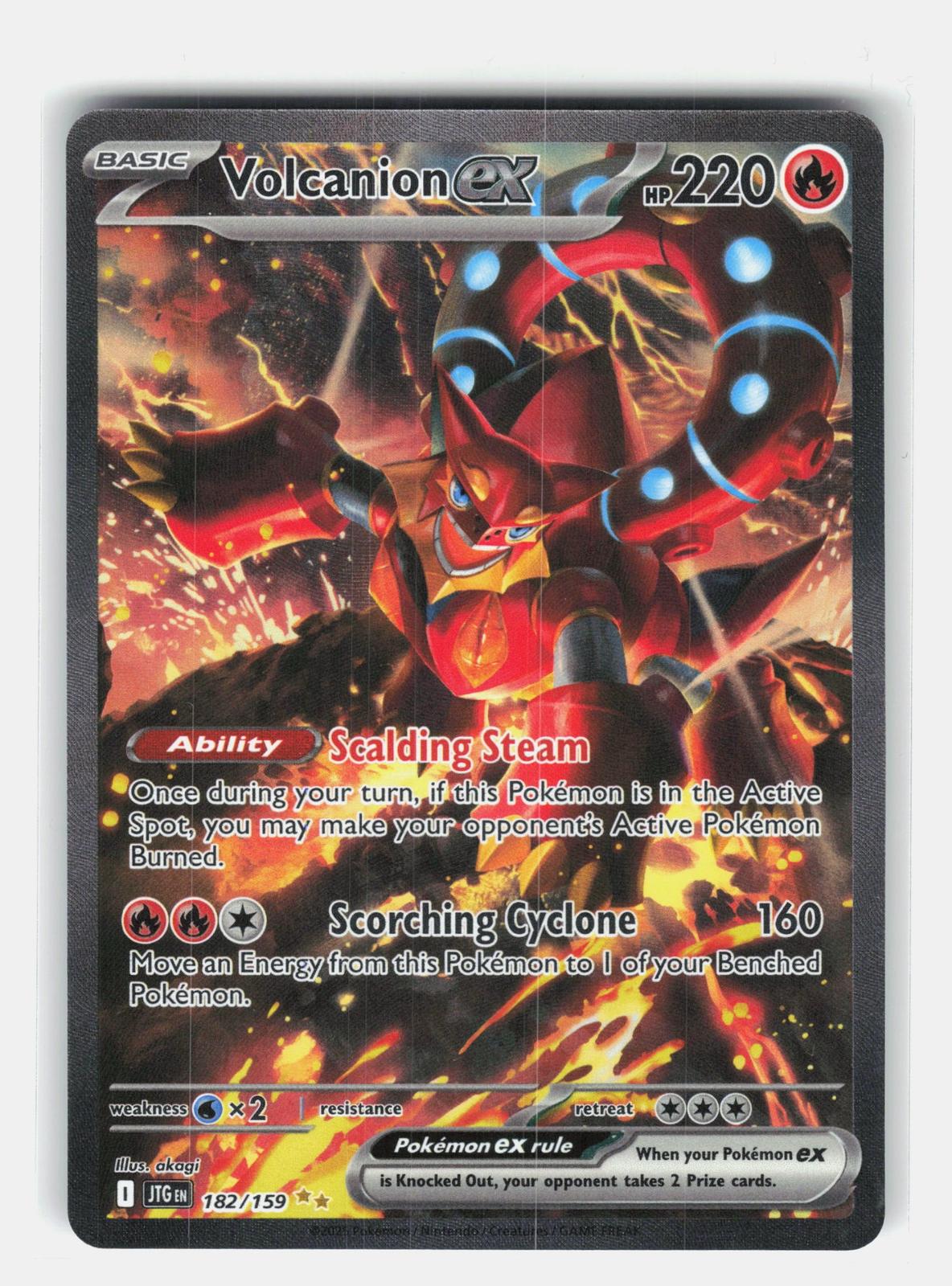 SV09: Journey Together #182/159 Volcanion ex