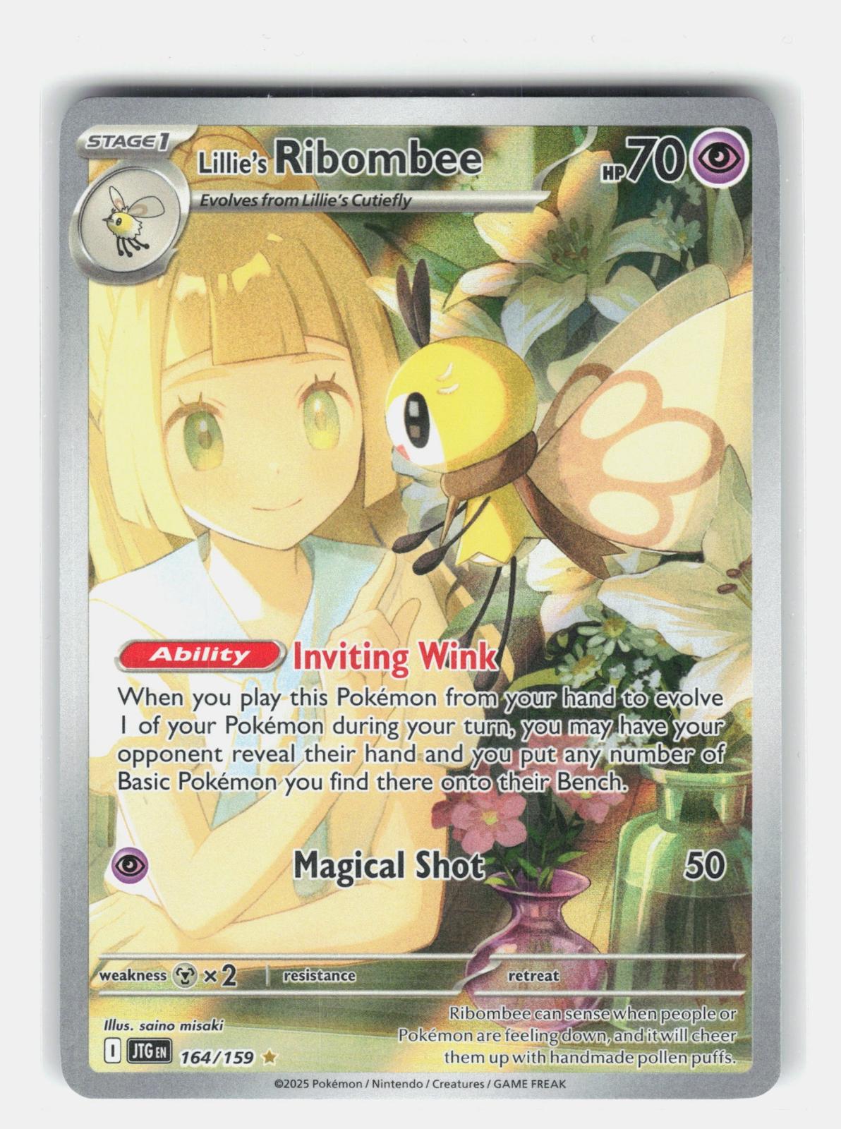 SV09: Journey Together #164/159 Lillie's Ribombee