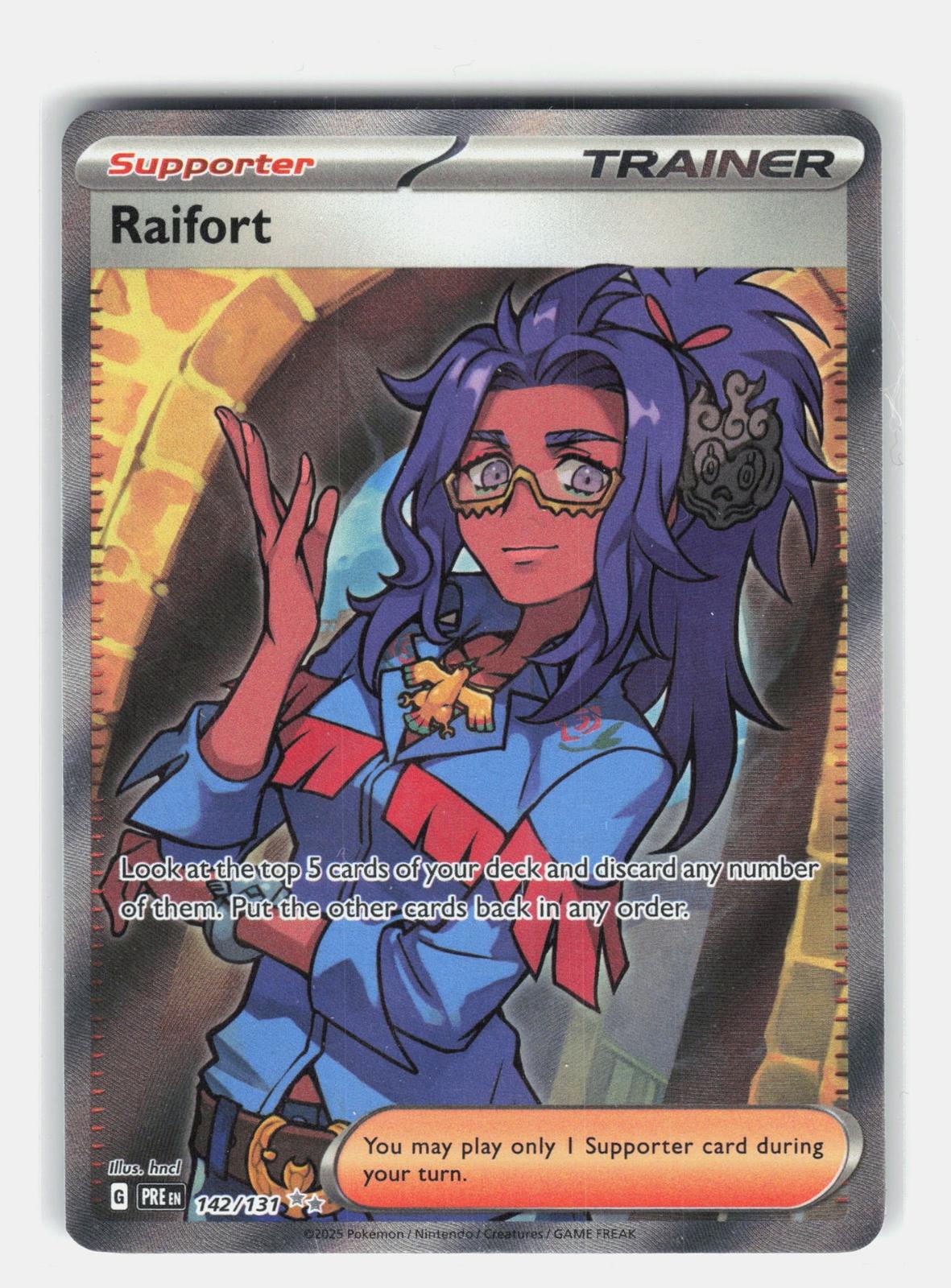 SV: Prismatic Evolutions #142/131 Raifort