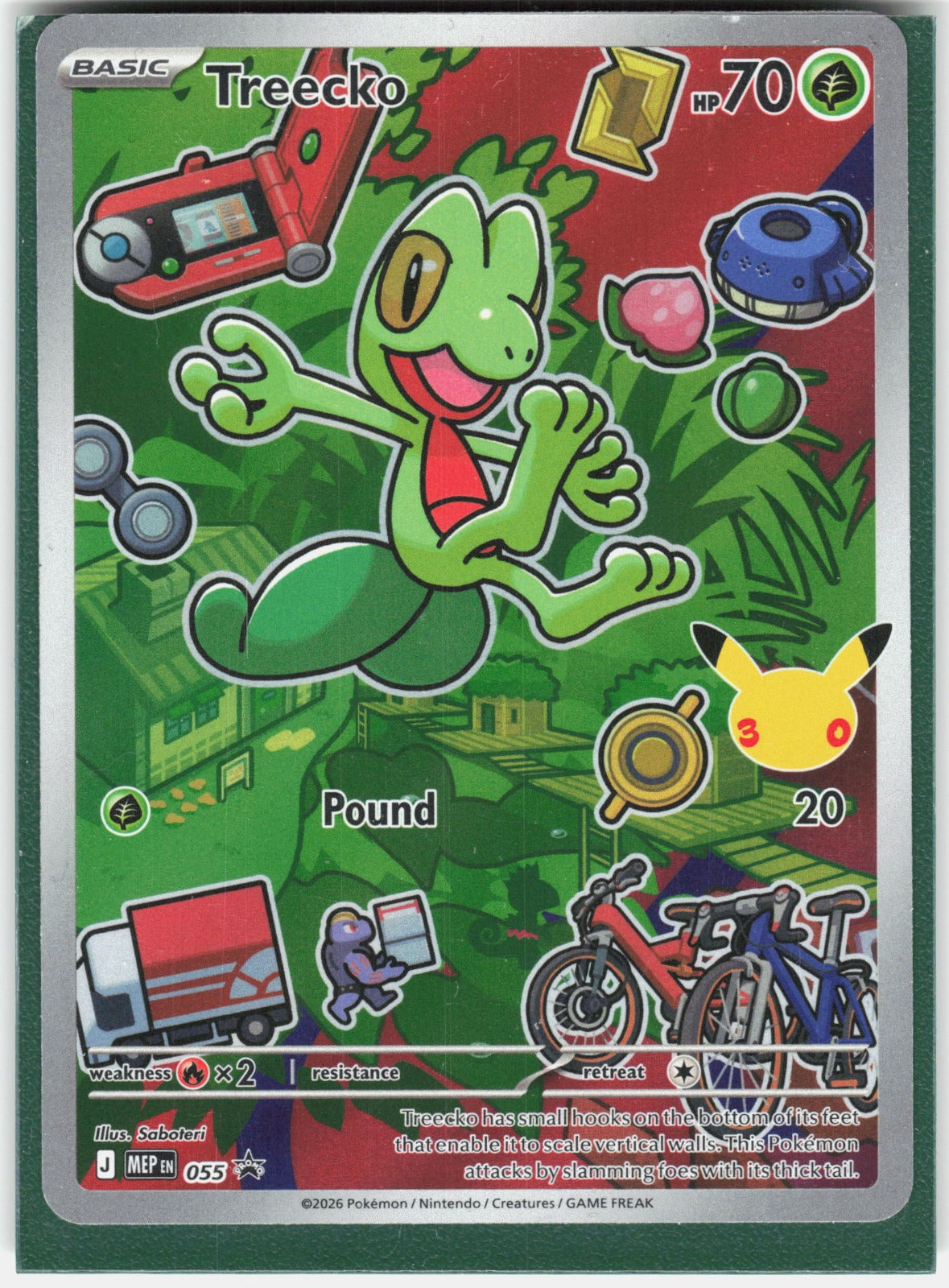 Treecko Holo Promo ME: Mega Evolution Promo 055 NM