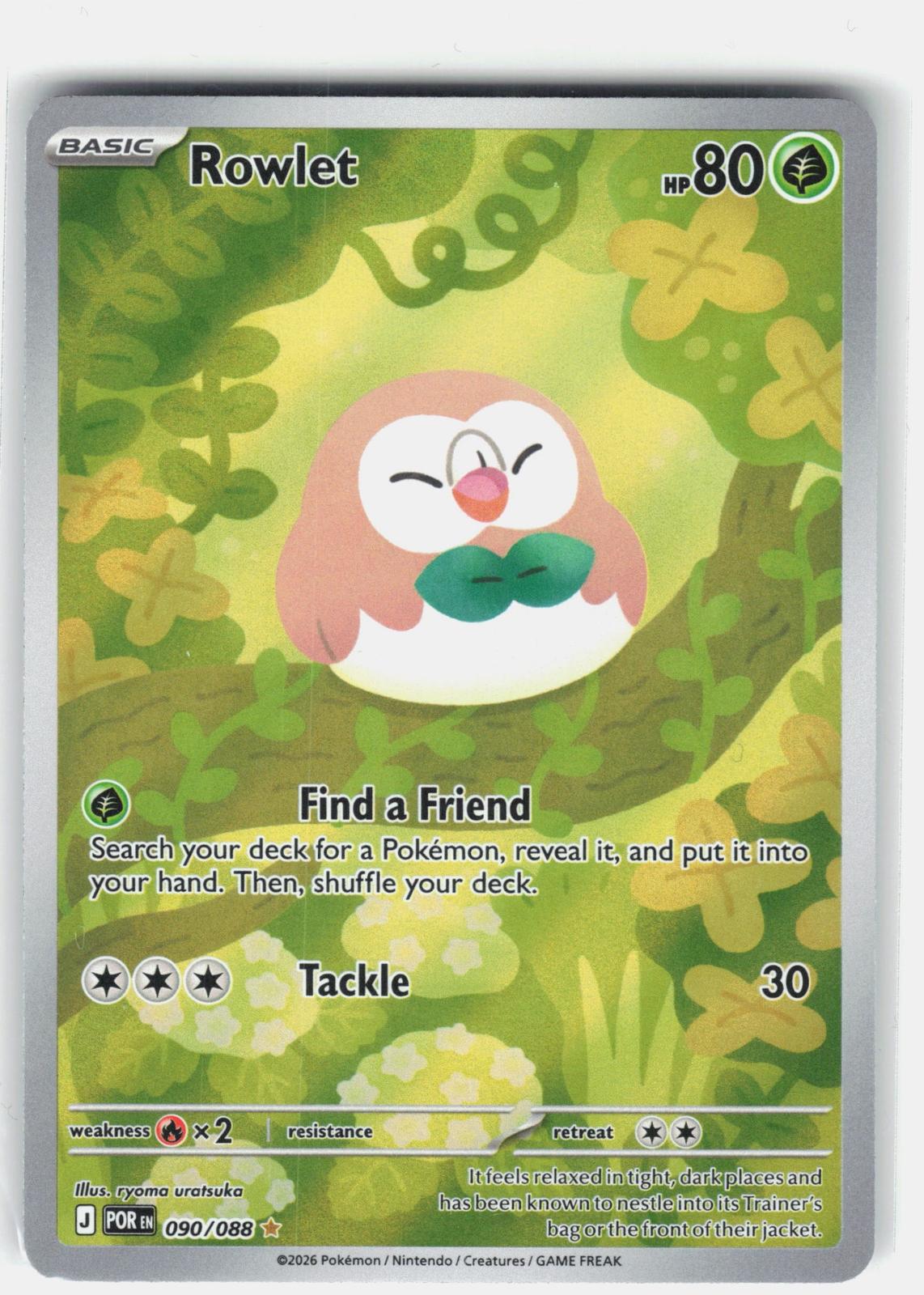 ME03: Perfect Order #090/088 Rowlet