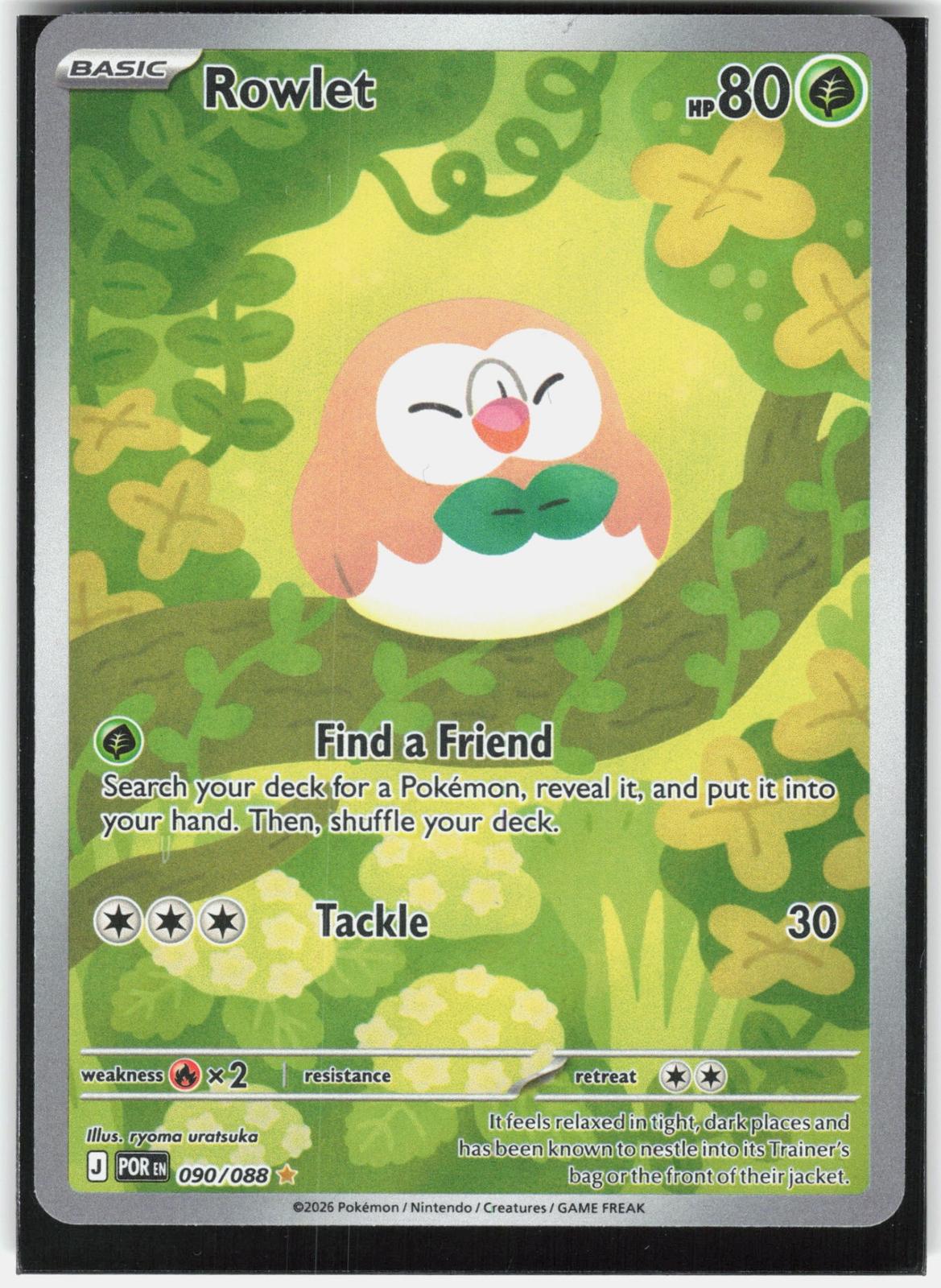 ME03: Perfect Order #090/088 Rowlet
