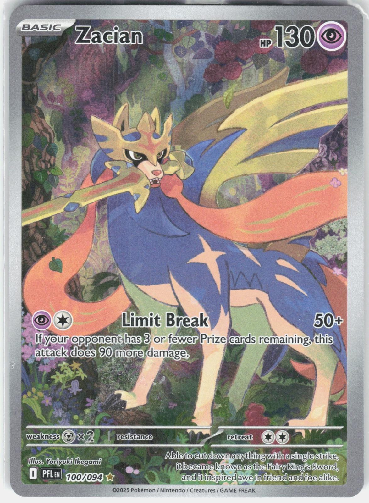 ME02: Phantasmal Flames #100/094 Zacian