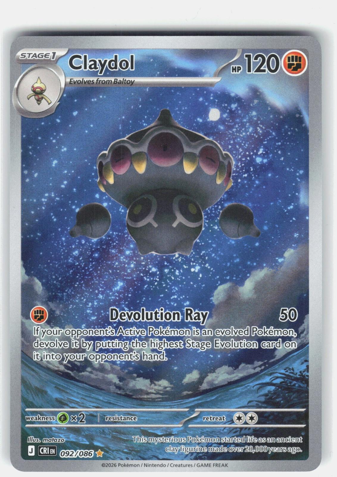 ME04: Chaos Rising #092/086 Claydol