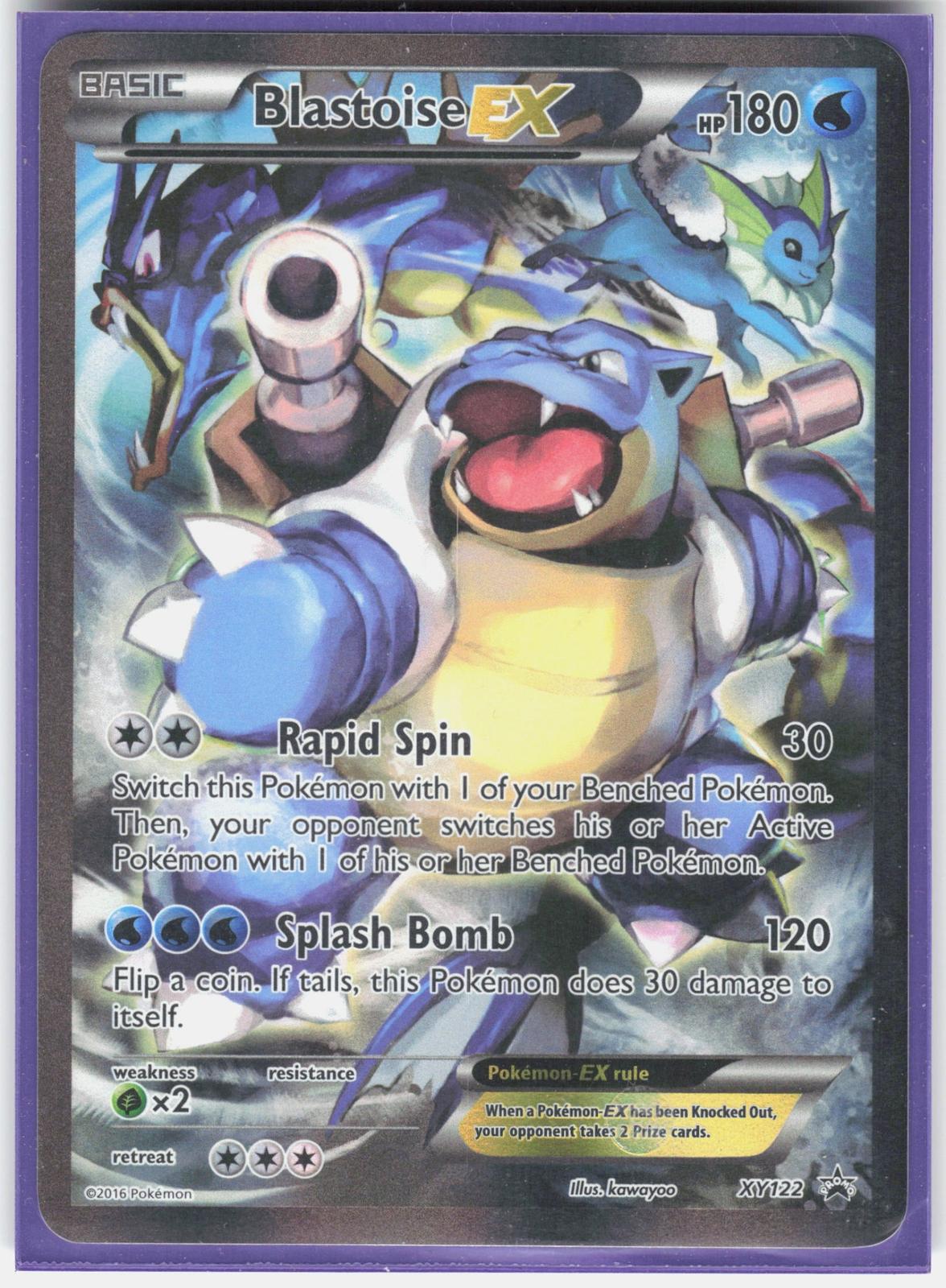 XY Promos #XY122 Blastoise EX