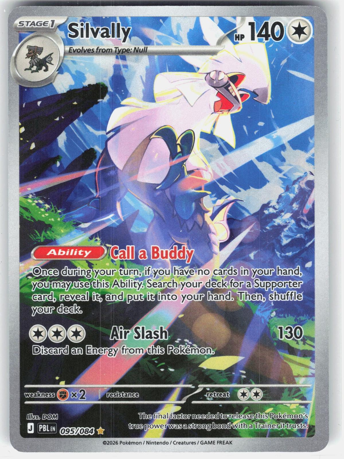 ME05: Pitch Black #095/084 Silvally