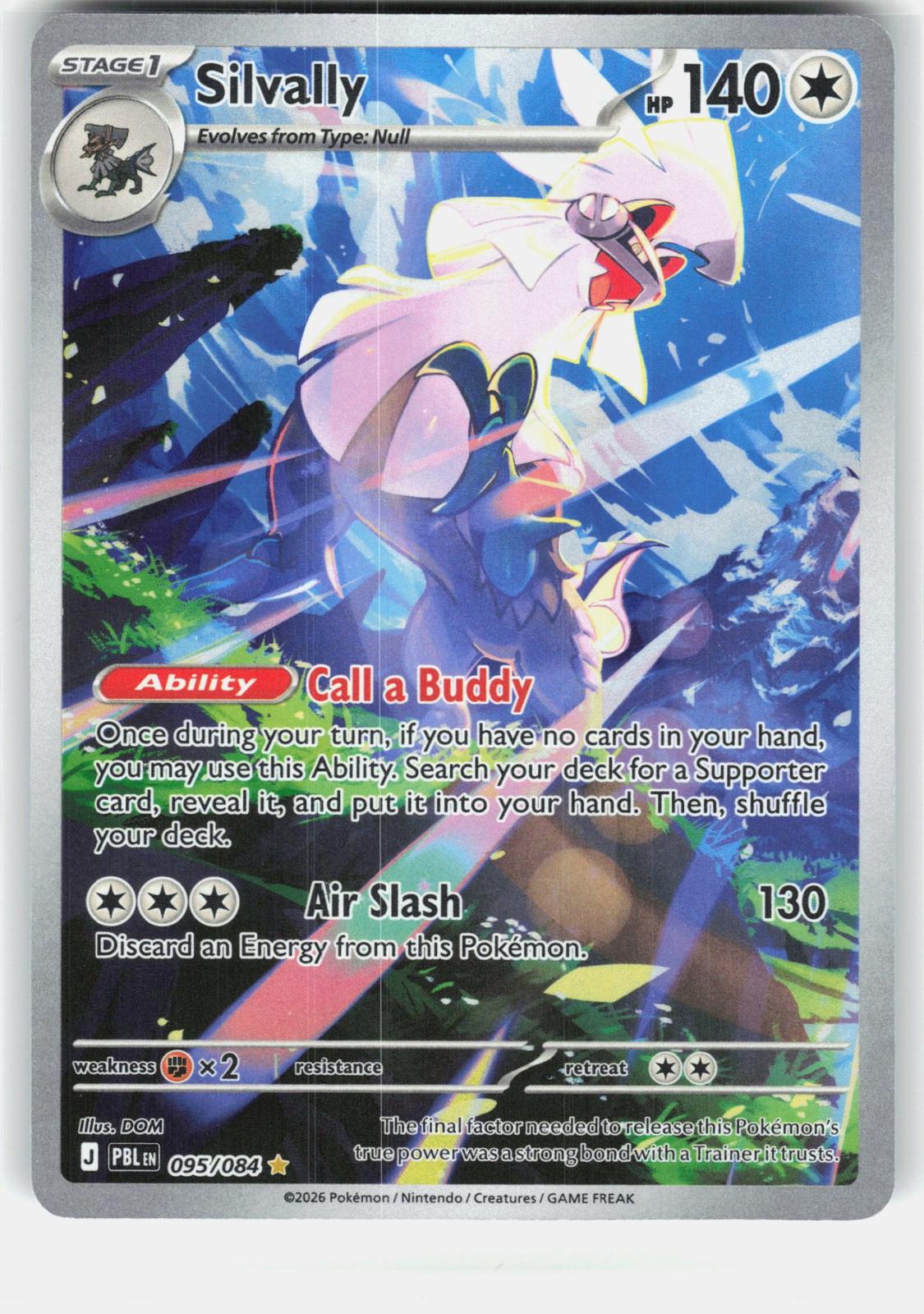 ME05: Pitch Black #095/084 Silvally