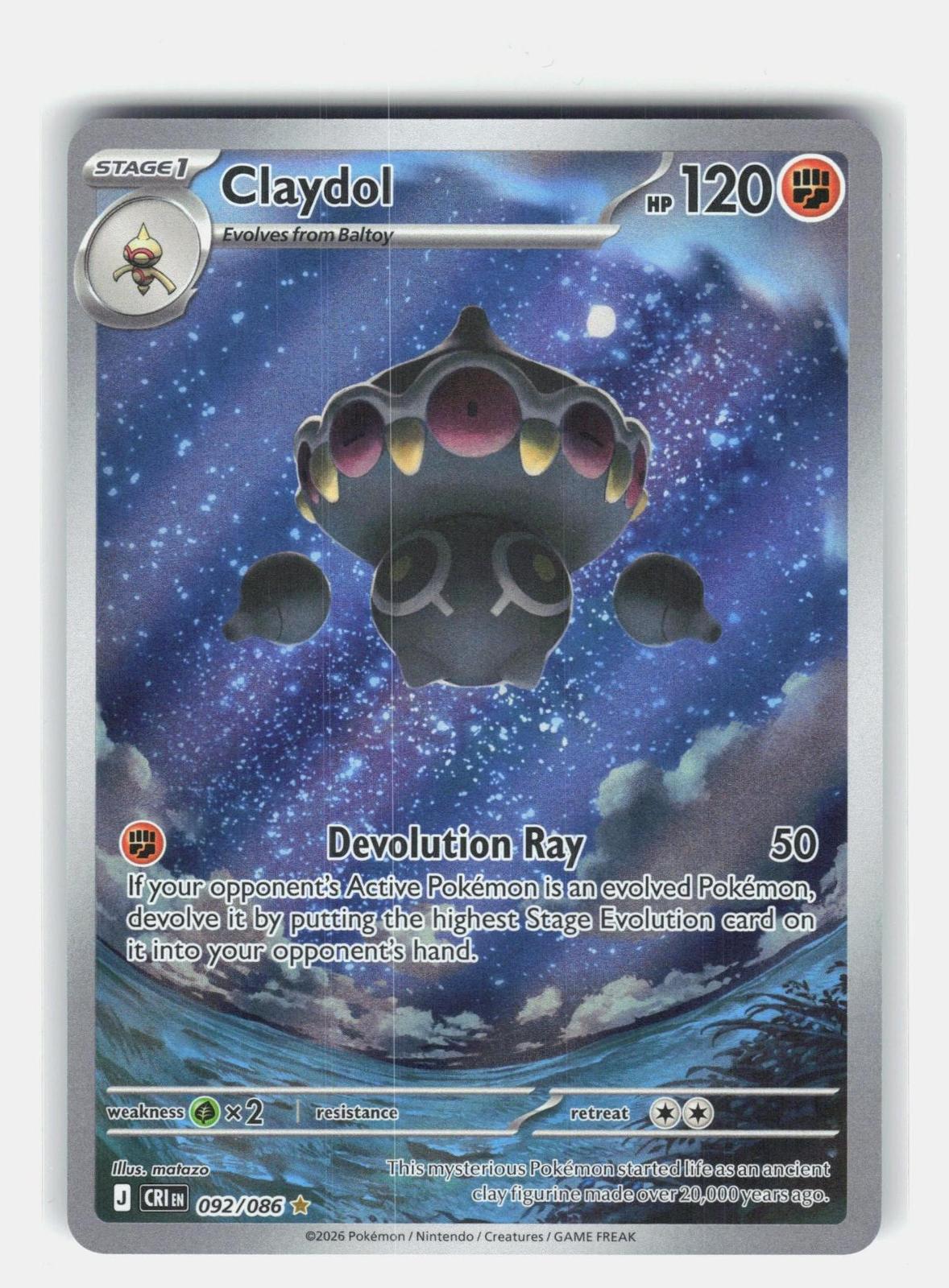 ME04: Chaos Rising #092/086 Claydol