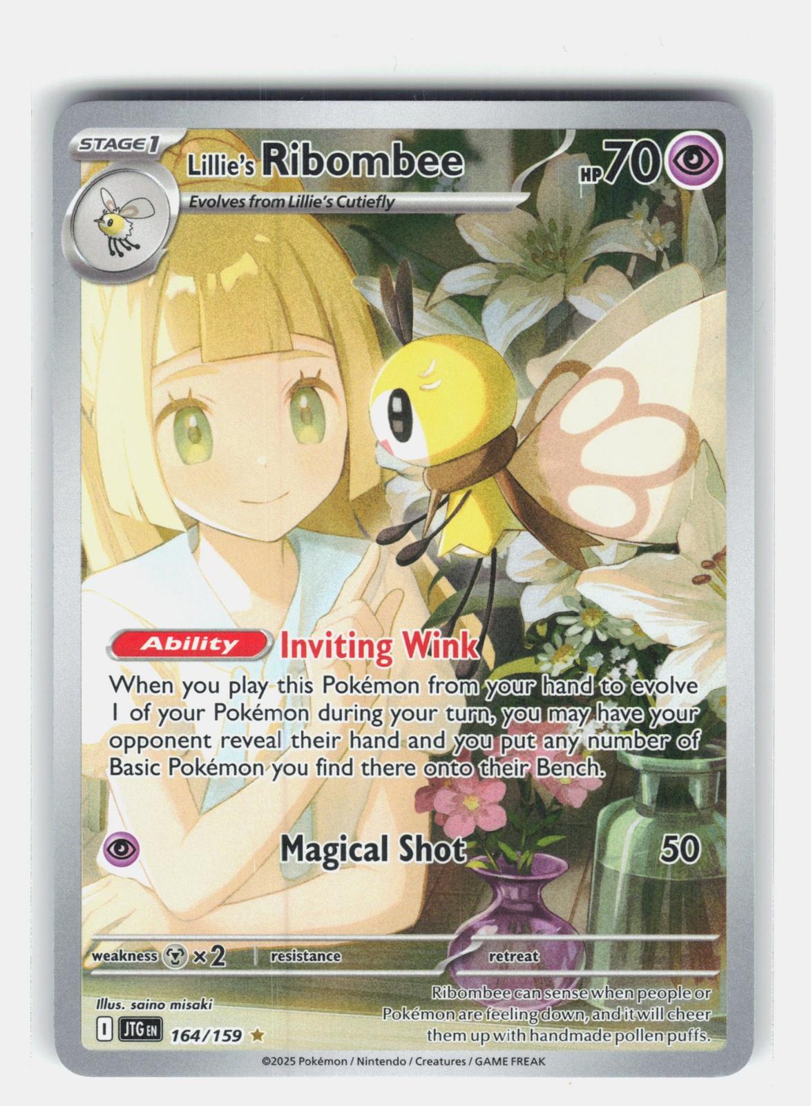 SV09: Journey Together #164/159 Lillie's Ribombee