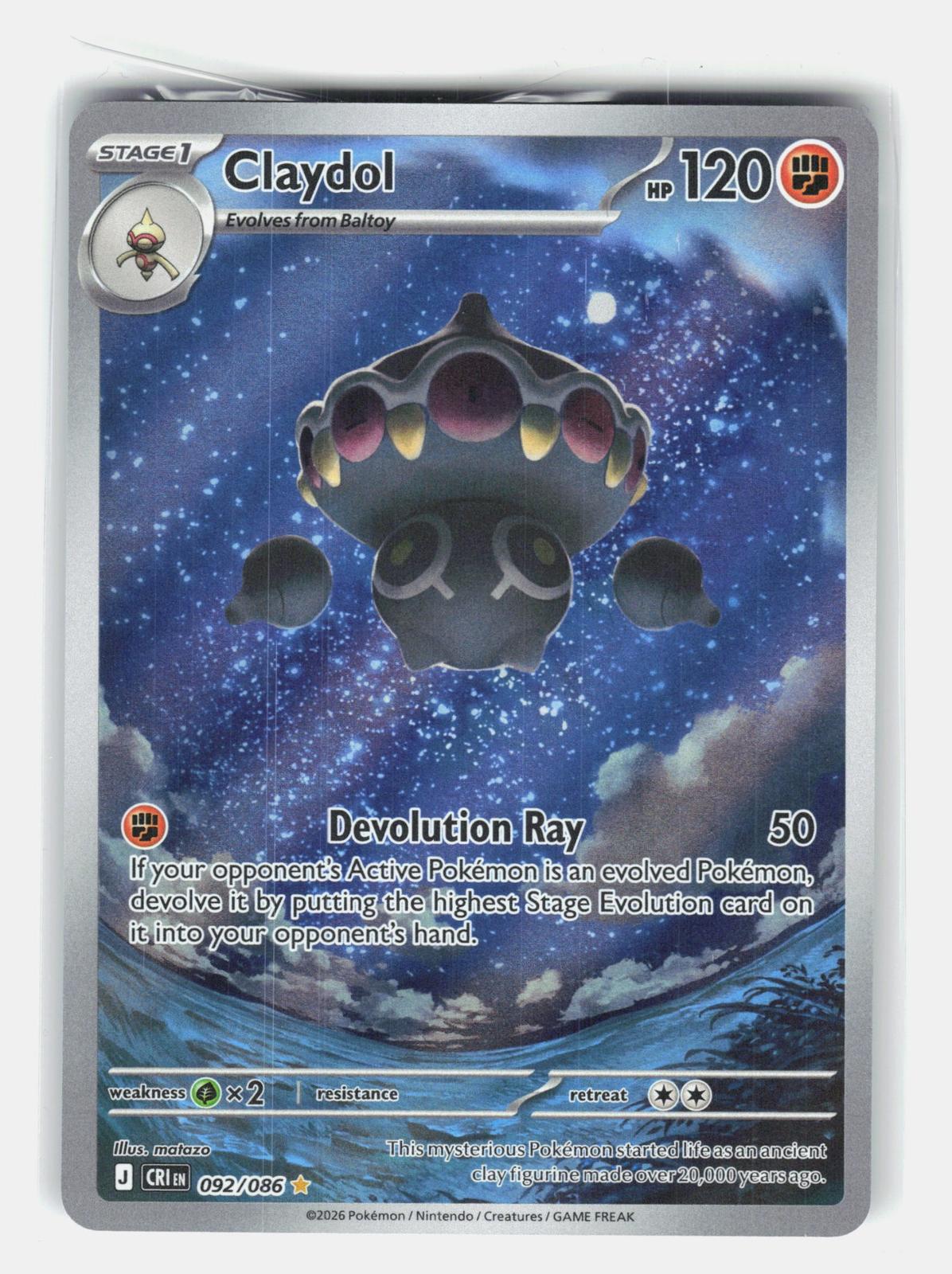 ME04: Chaos Rising #092/086 Claydol