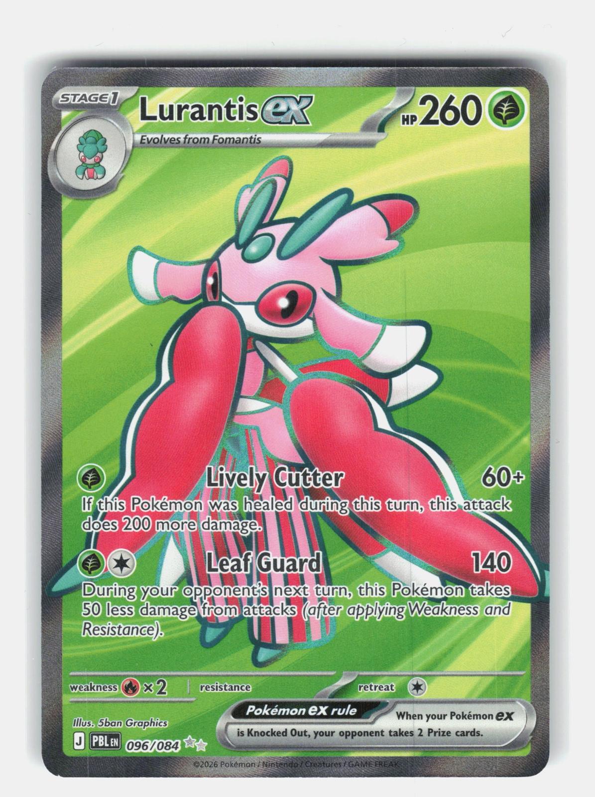 ME05: Pitch Black #096/084 Lurantis ex