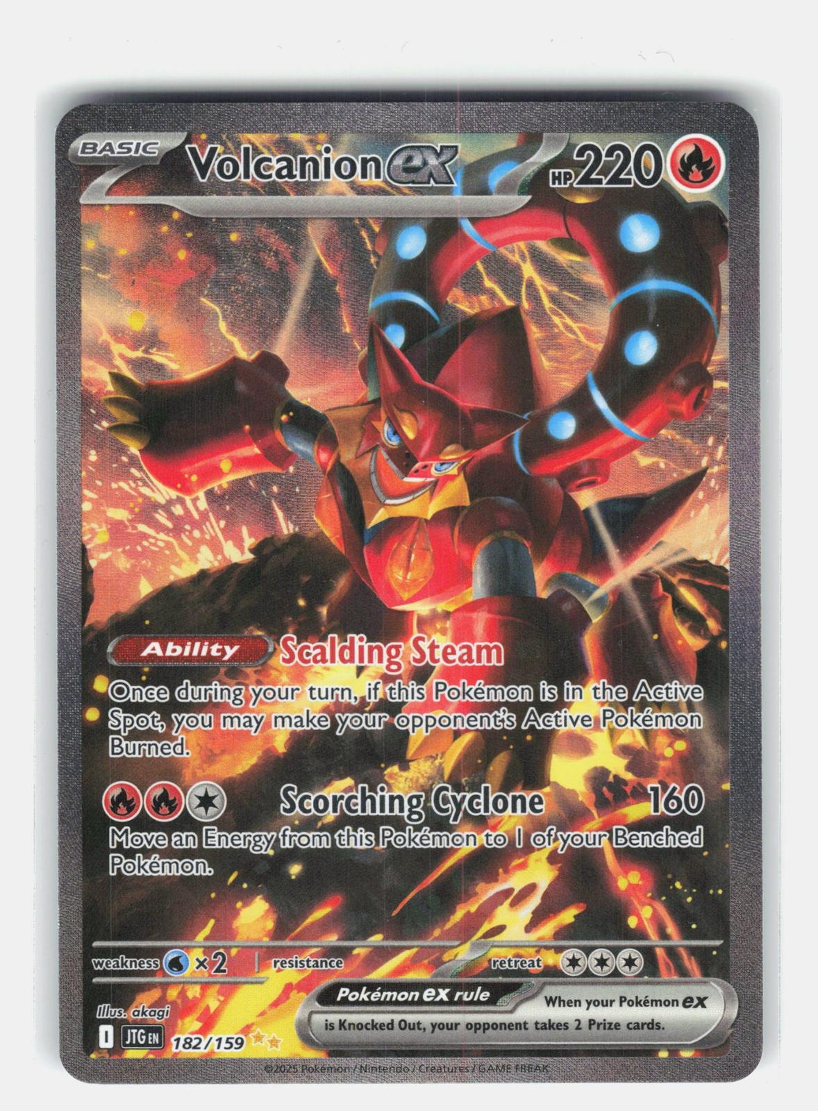SV09: Journey Together #182/159 Volcanion ex