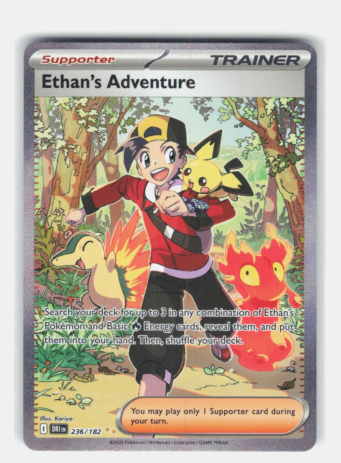 SV10: Destined Rivals #236/182 Ethan's Adventure