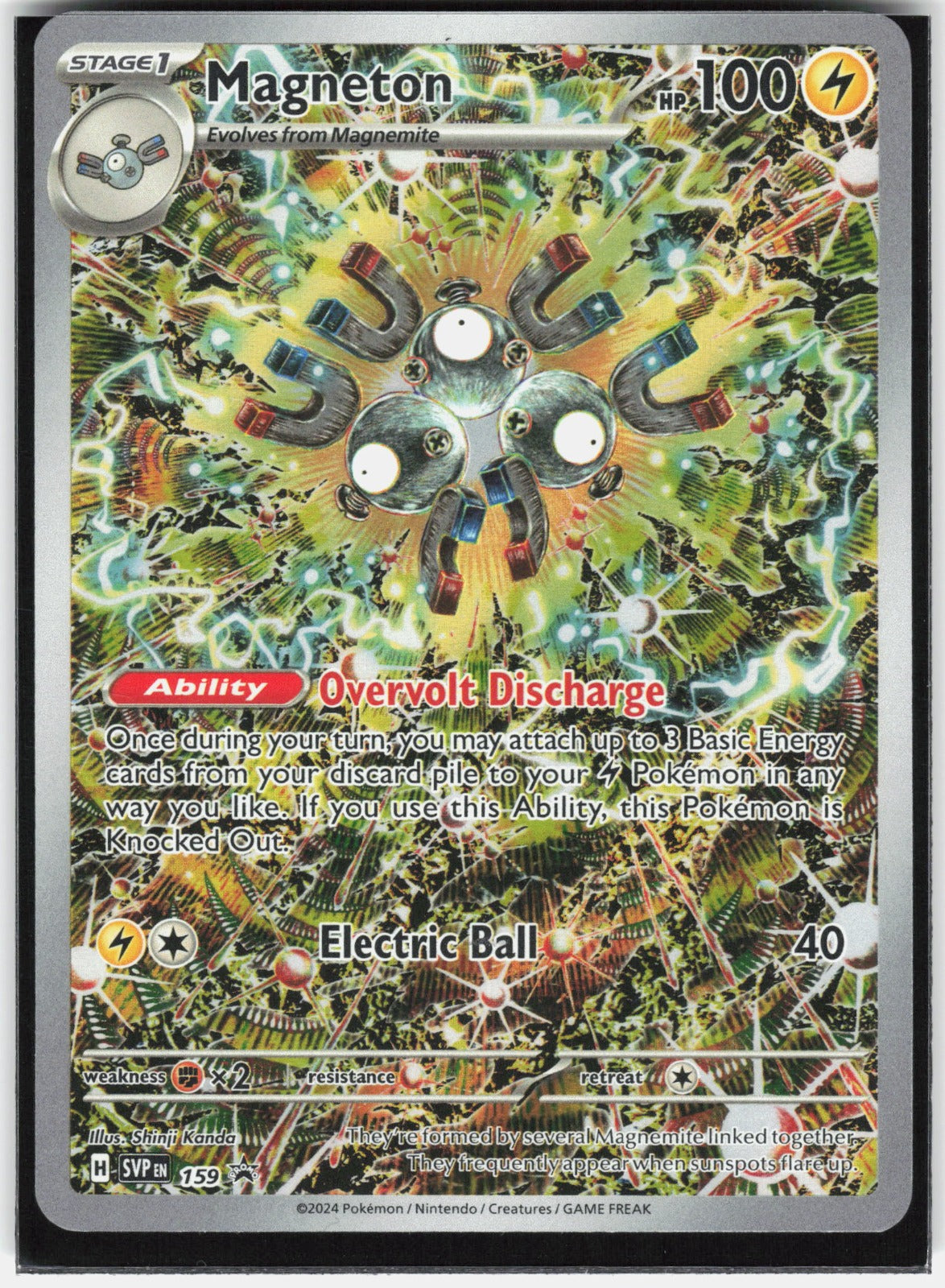 Magneton Holo Promo SV: Scarlet & Violet Promo Cards 159 NM