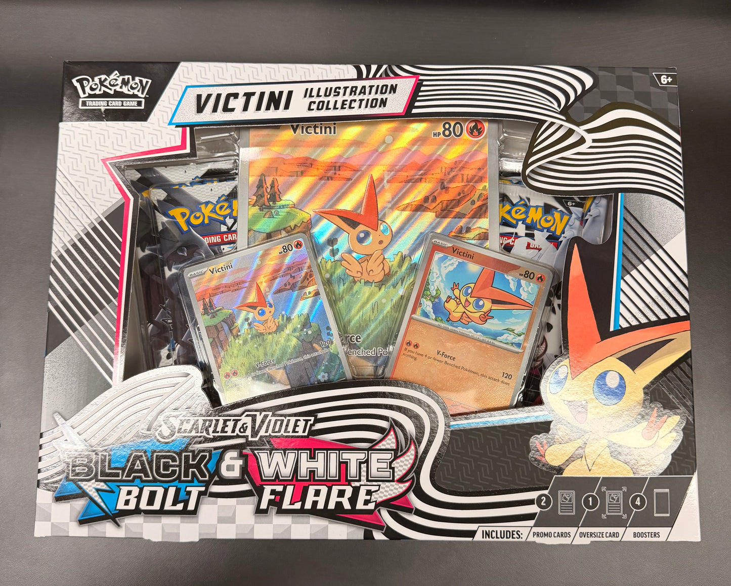 Black Bolt / White Flare Victini Collection Box