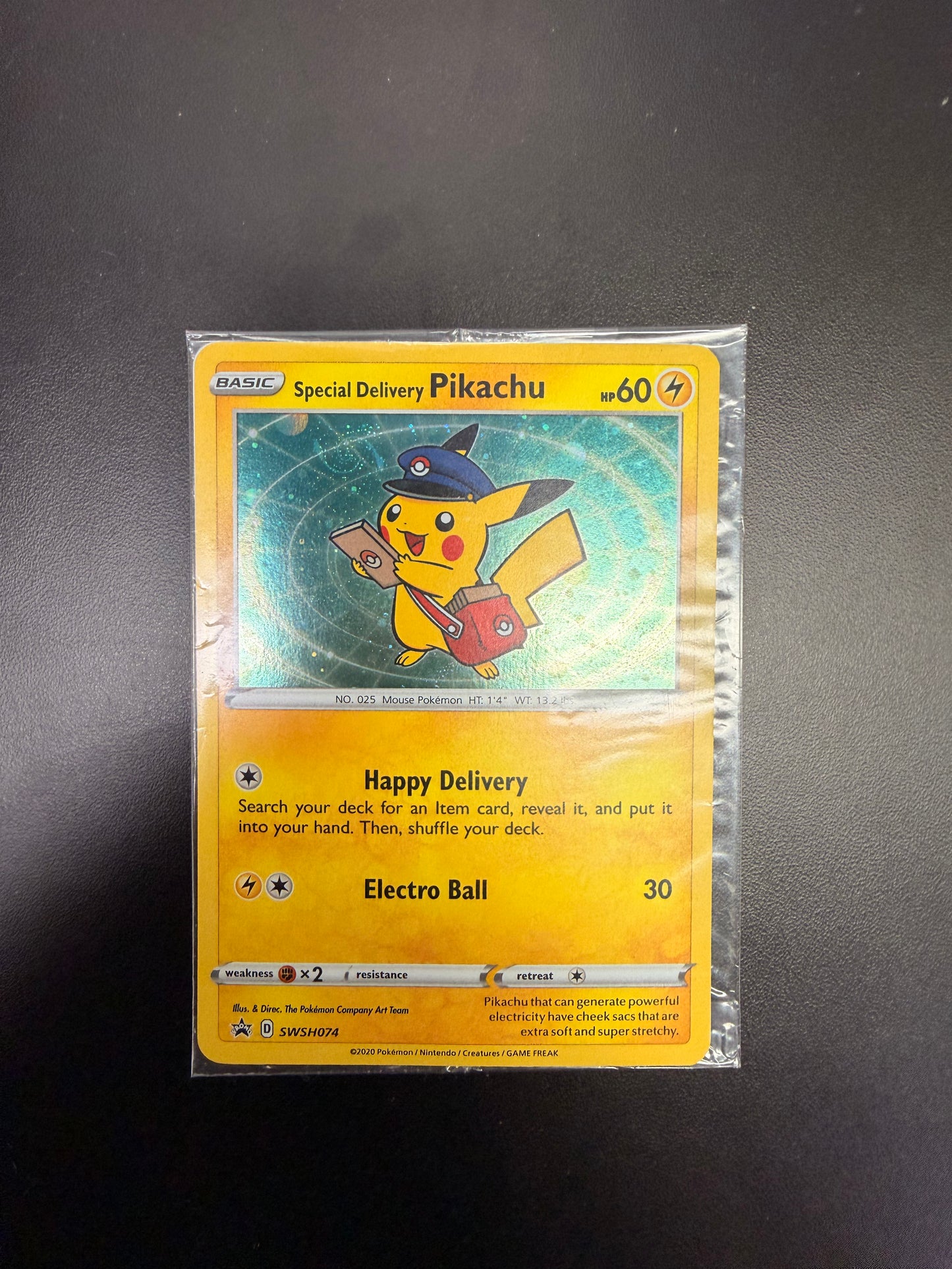 SWSH074 Special Delivery PIKACHU Promo SEALED