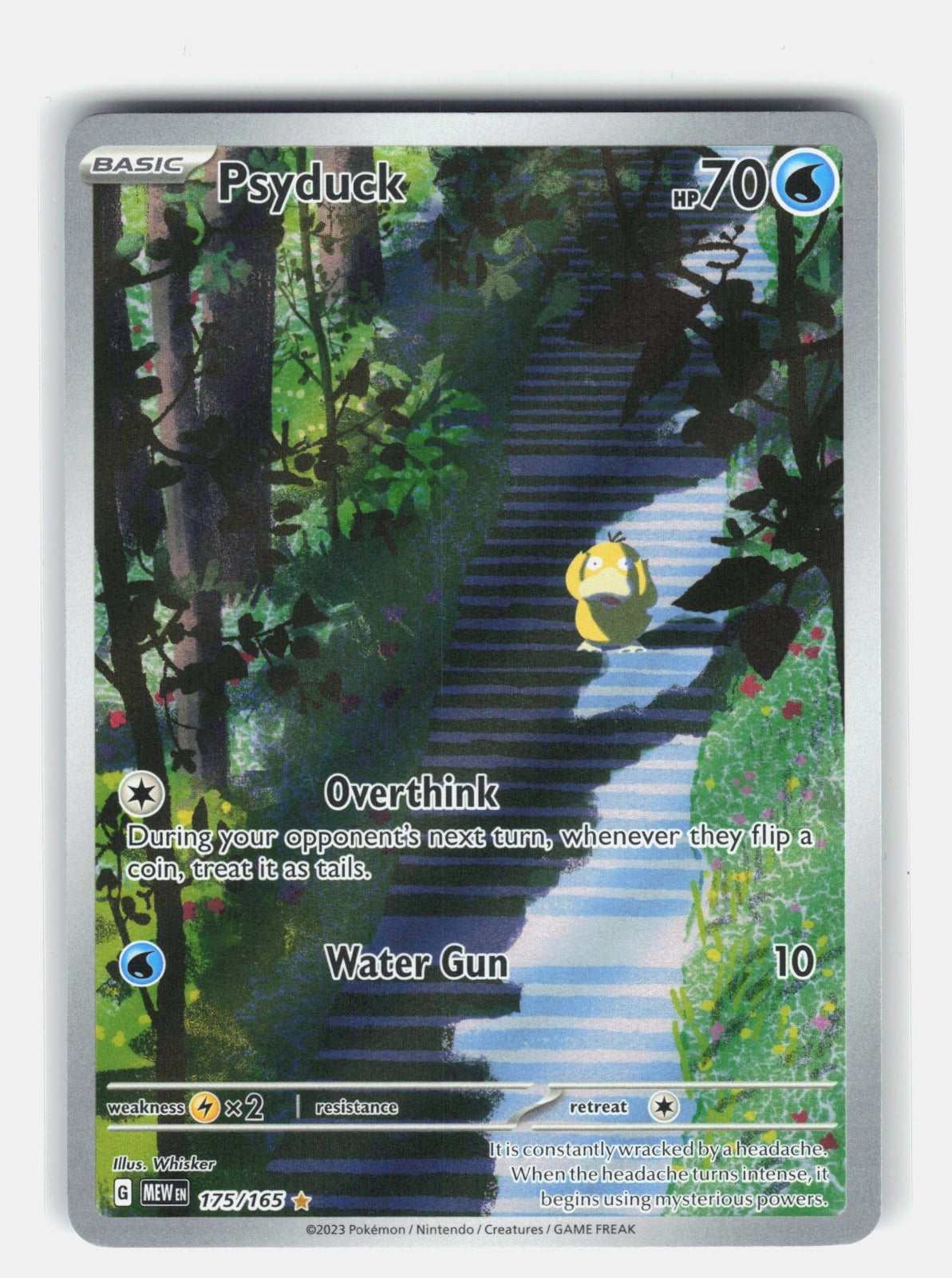 Psyduck Holo Illustration Rare SV: Scarlet & Violet 151 175/165 NM